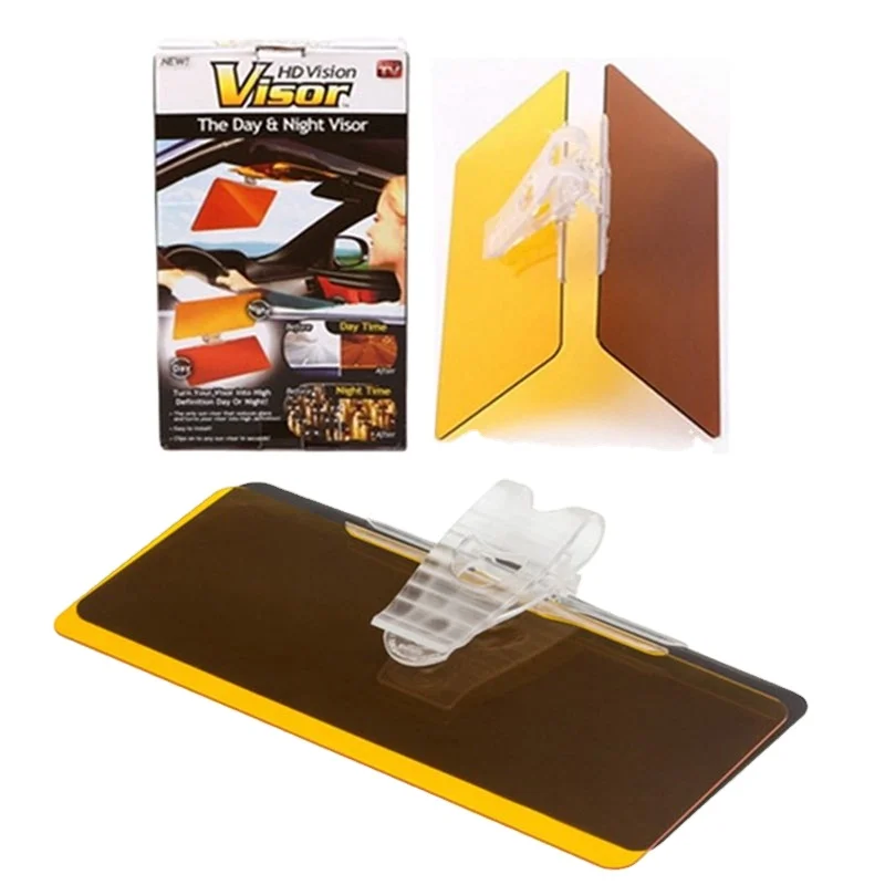 Sun Visor For Cars Car Visor Mirror With Light 2 In 1 Car Sun Visor