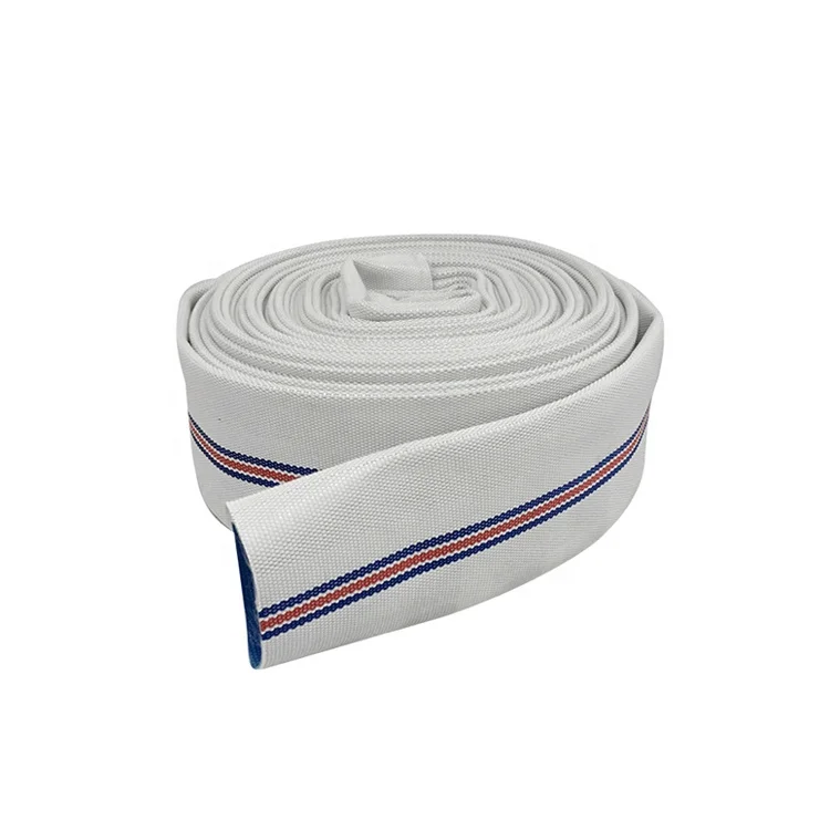 fire hydrant equipment  2.5 inch  3 inch 4 inch 6 inch 77mm canvas covered colourful fire hydrant hose