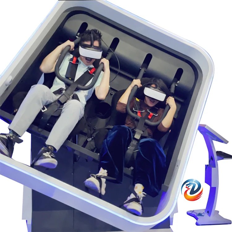 2-местный летающее кресло 360 градусов Очки виртуальной реальности Vr имитатора движения Roller Coaster стул симулятор