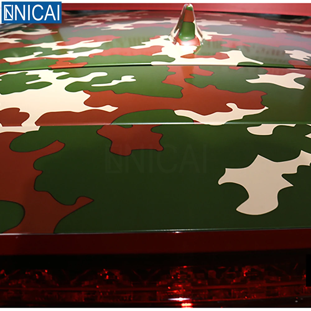 New Style Camouflage Army Green Vehicle Matte Military Green Vinyl Car Wrap