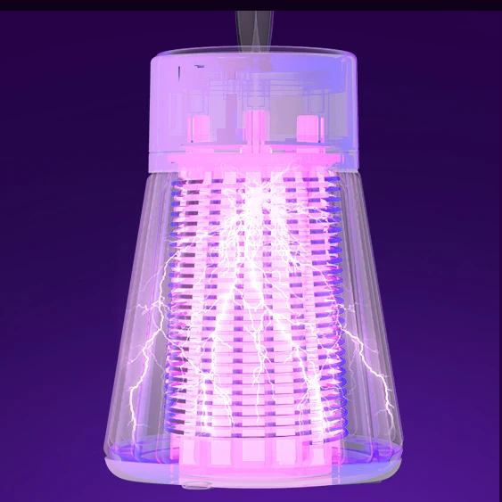 Summer new design 2021 mosquito electric LED light insect kill lamp anti mosquito lamp