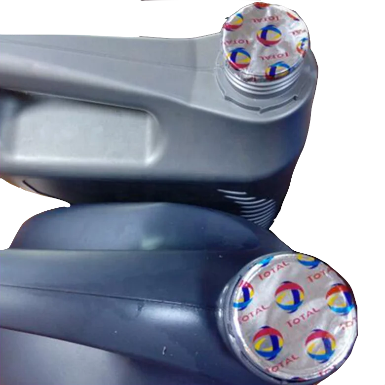 High quality induction bottle cap aluminum foil sealing liner wad for sealing to Ahm/Honda/Federal oil PE plastic containers