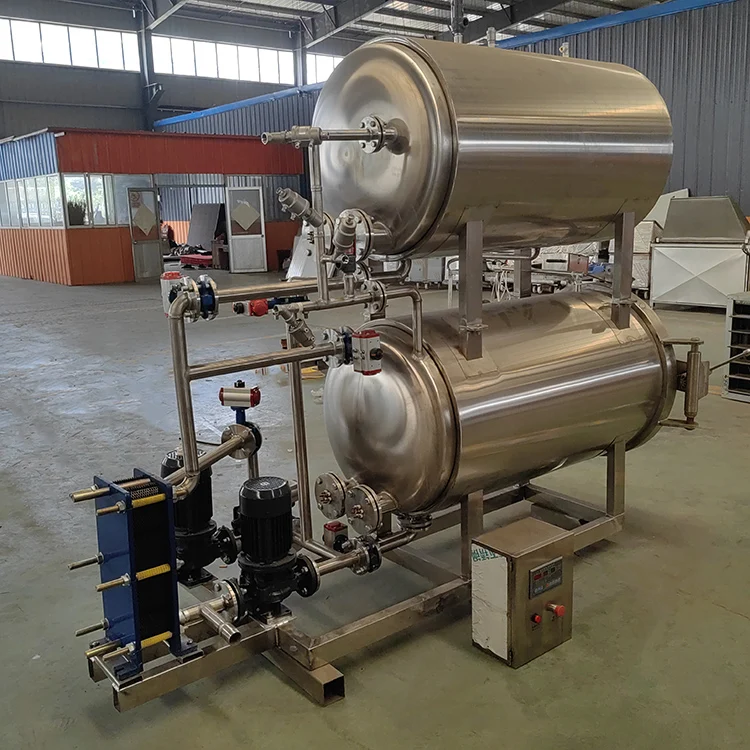 Horizontal Cylindrical Pressure Steam Autoclave/Mushroom Pouch Sterilization Machine Sterilizer