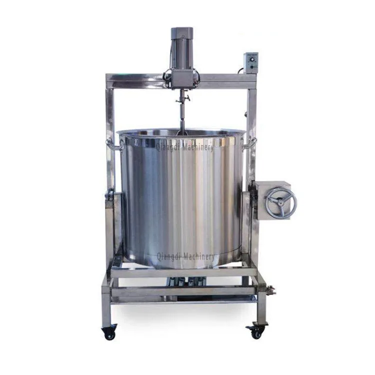 Industrial Incline Food Paste Lpg Nature Gas Cooking Equipment Jam Meat Soup Cooking Pot with Mixer