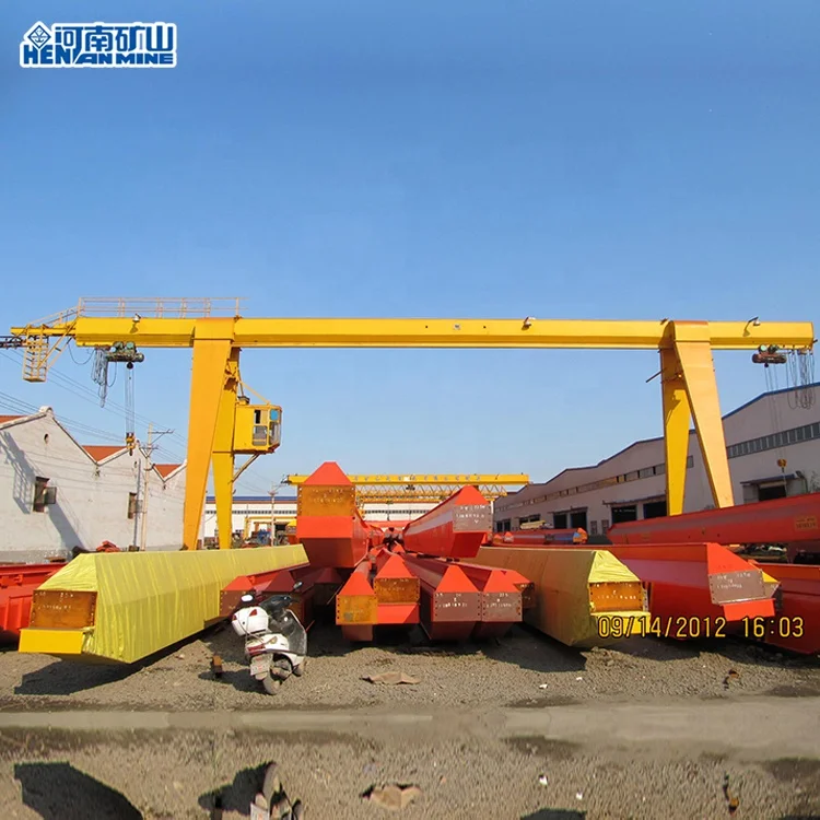 Kuangyuan Brand Standard 5 ton 10 ton Gantry Crane Electric Hoist Single Girder Gantry Crane
