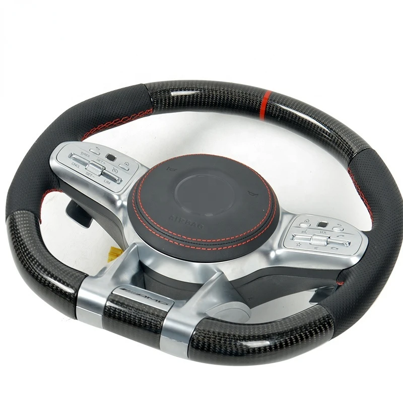 For Benz cls-class cls260 cls300 cls320 cls350 cls400 cls500 old model to new AMG carbon fiber wholesale steering wheel
