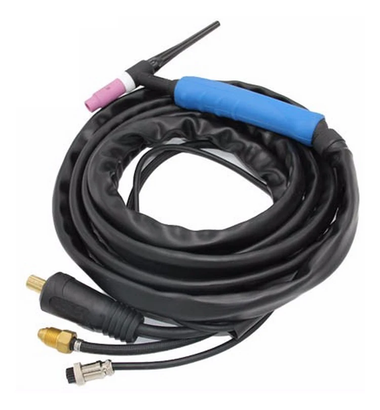 weldcraft  WP17 TIG Welding Torch with 4 M or 8M cable for argon welding