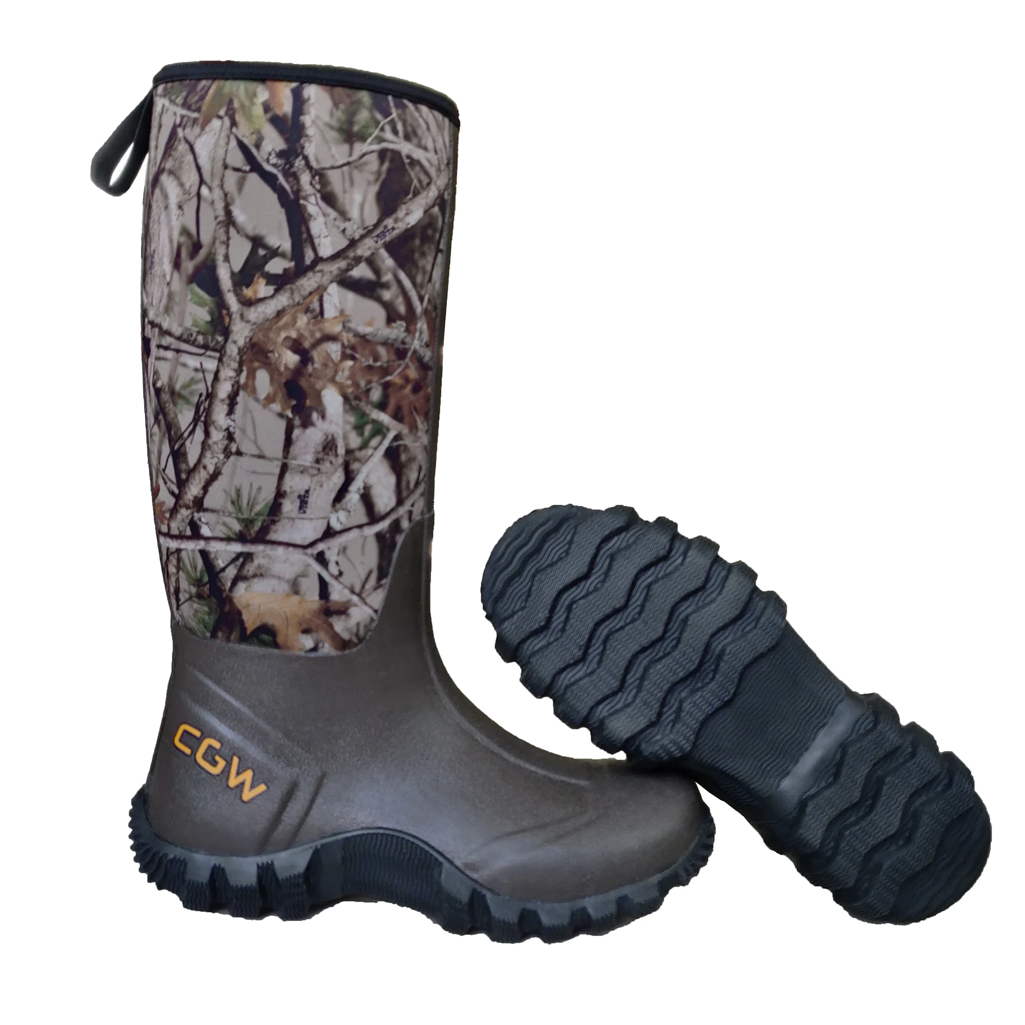 OEM MANUFACTURER WATERPROOF TODDLER GIRLS RUBBER  WELLIES camouflage rain boots   RAIN BOOTS