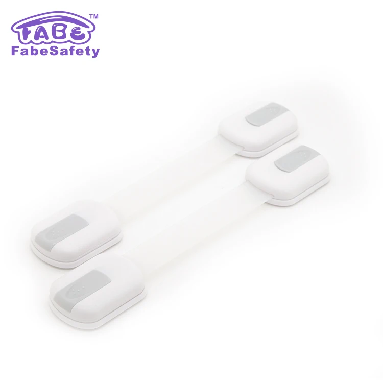 Trending Home Use Safety Cabinet with Double-Headed Push Button ABS Material for Baby & Dog Claws Protection