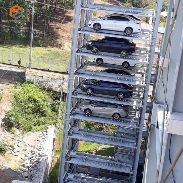 TUV Approved Robotic Parking Building Fully Automated Parking System