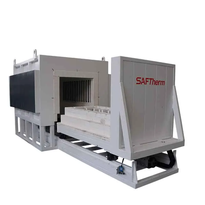 1200 Degree Shuttle Kiln Ceramic Electric Industry Furnace PID Control Sante Factory Price