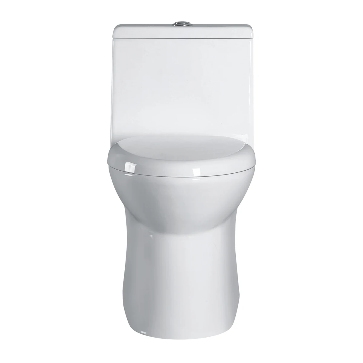 Wholesale siphonic modern style south american siphonic s-trap floor mounted cheap price one piece toilet TO-1202 in stock