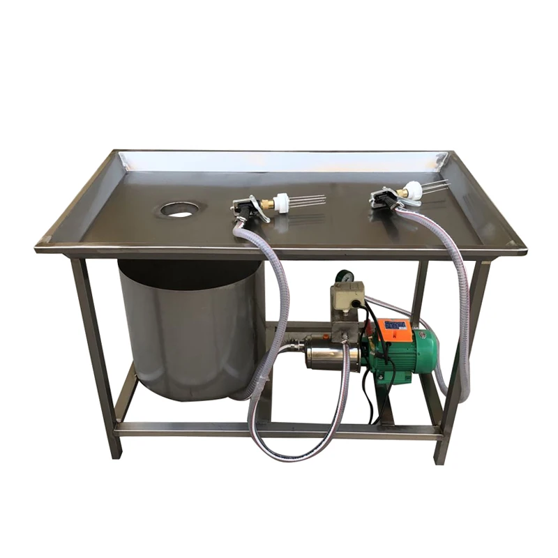 Hot Sale Manual Meat Saline Water Injecting Machine 1.1KW For Beef, pork, chicken, duck, goose, barbecue, ham Food Processing