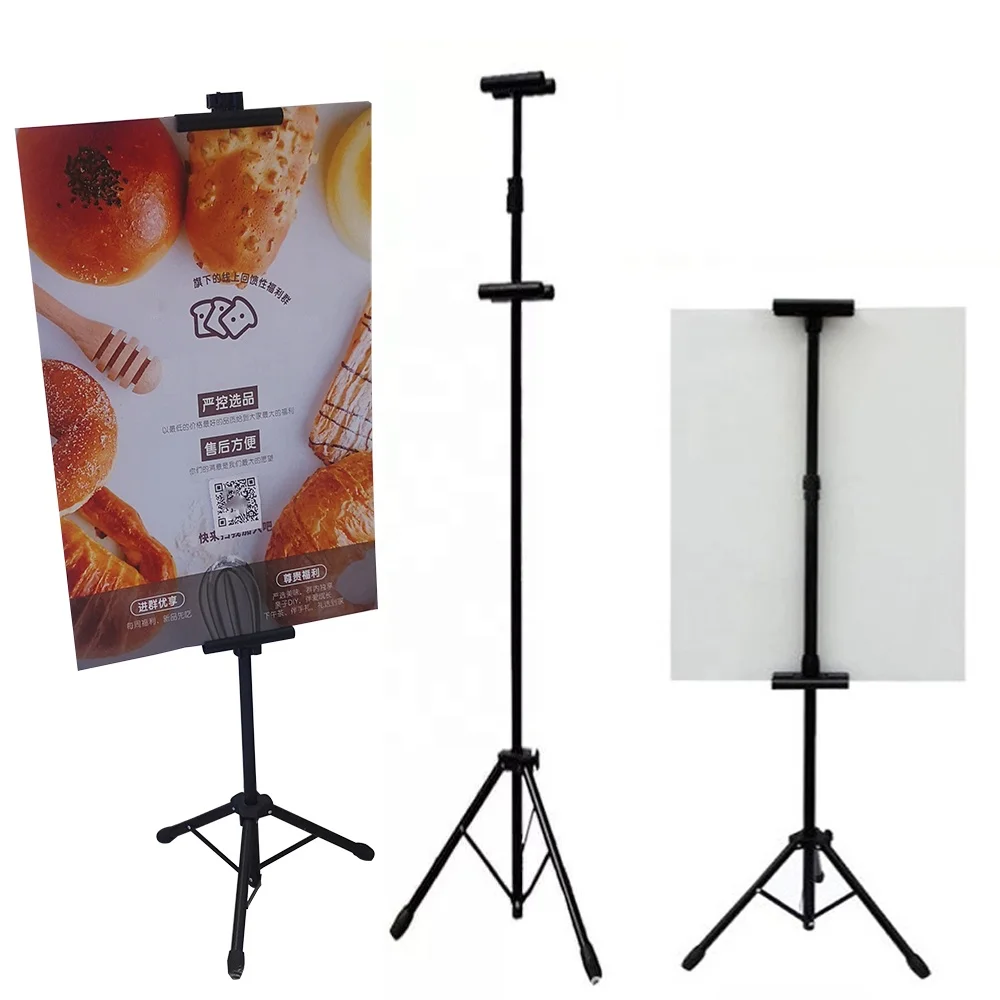 2025 wholesale adjustable tripod stand for poster boards