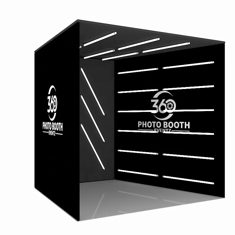 Newest Event Photo Booth 360 Degree Enclosure Trade Show vogue booth