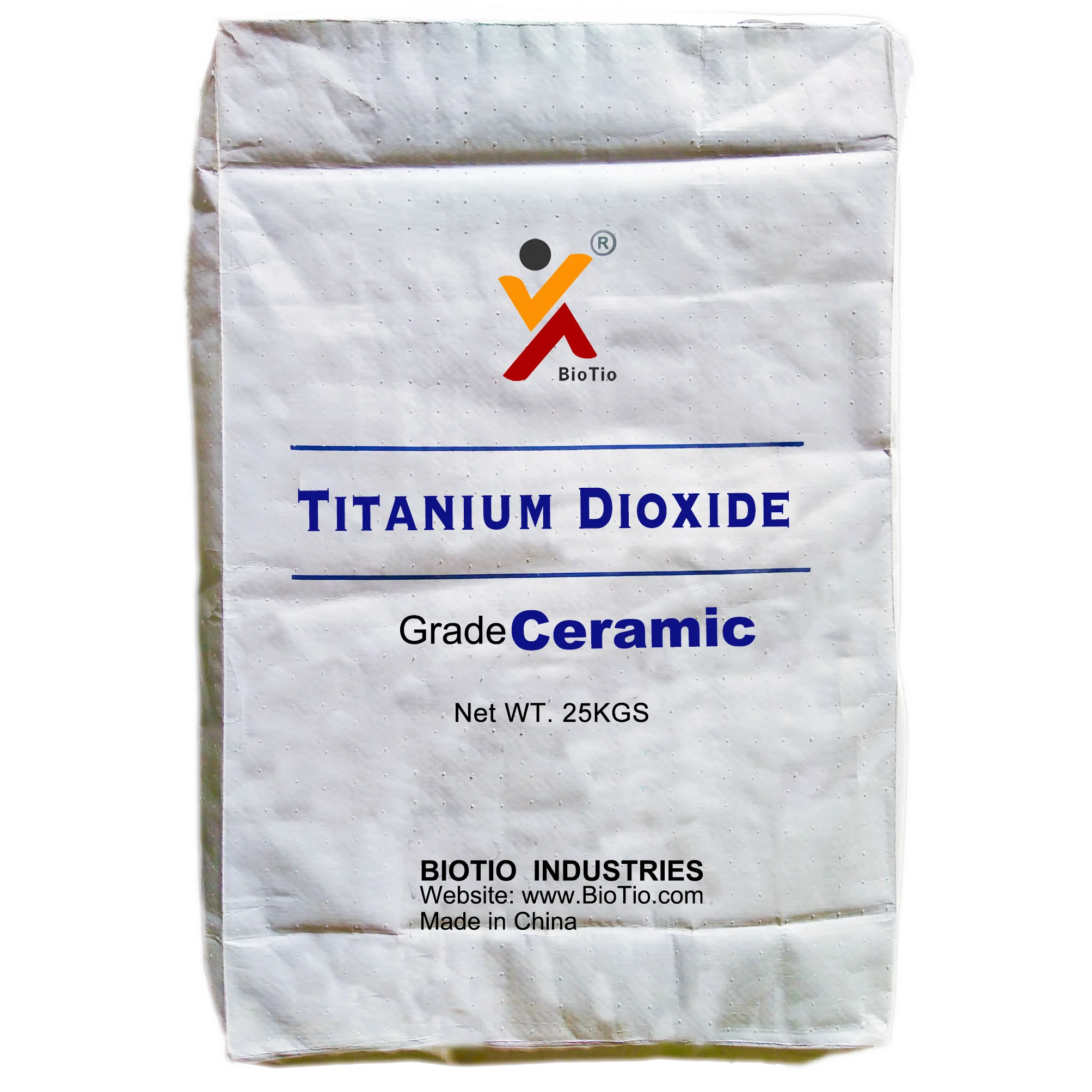 Dioxide Grade Titanium for Ceramic Industry White Powder Industrial Grade Tio2 25kg Package Titanium Dioxide Pigment