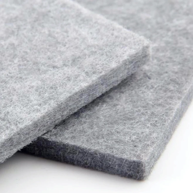 Diy leather tools shock noise reduction wool felt diamond cutting punching pad polyester Acoustic panel