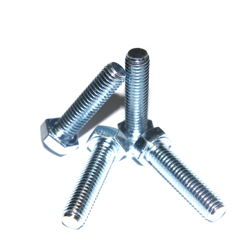 
Mild Steel Hex Bolts and Nuts Screw Fasteners 