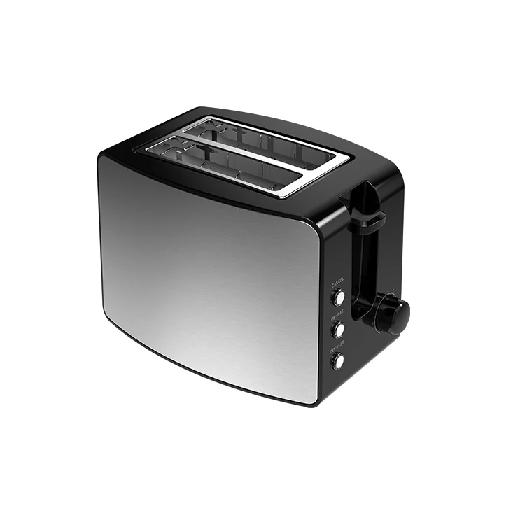 Promotional top quality household black 2 slice toaster toaster electric
