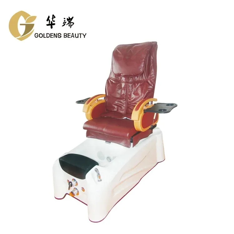 Electric Luxury Pedicure Chair Foot Spa Massage Chair Salon Furniture Set With Salon Chair