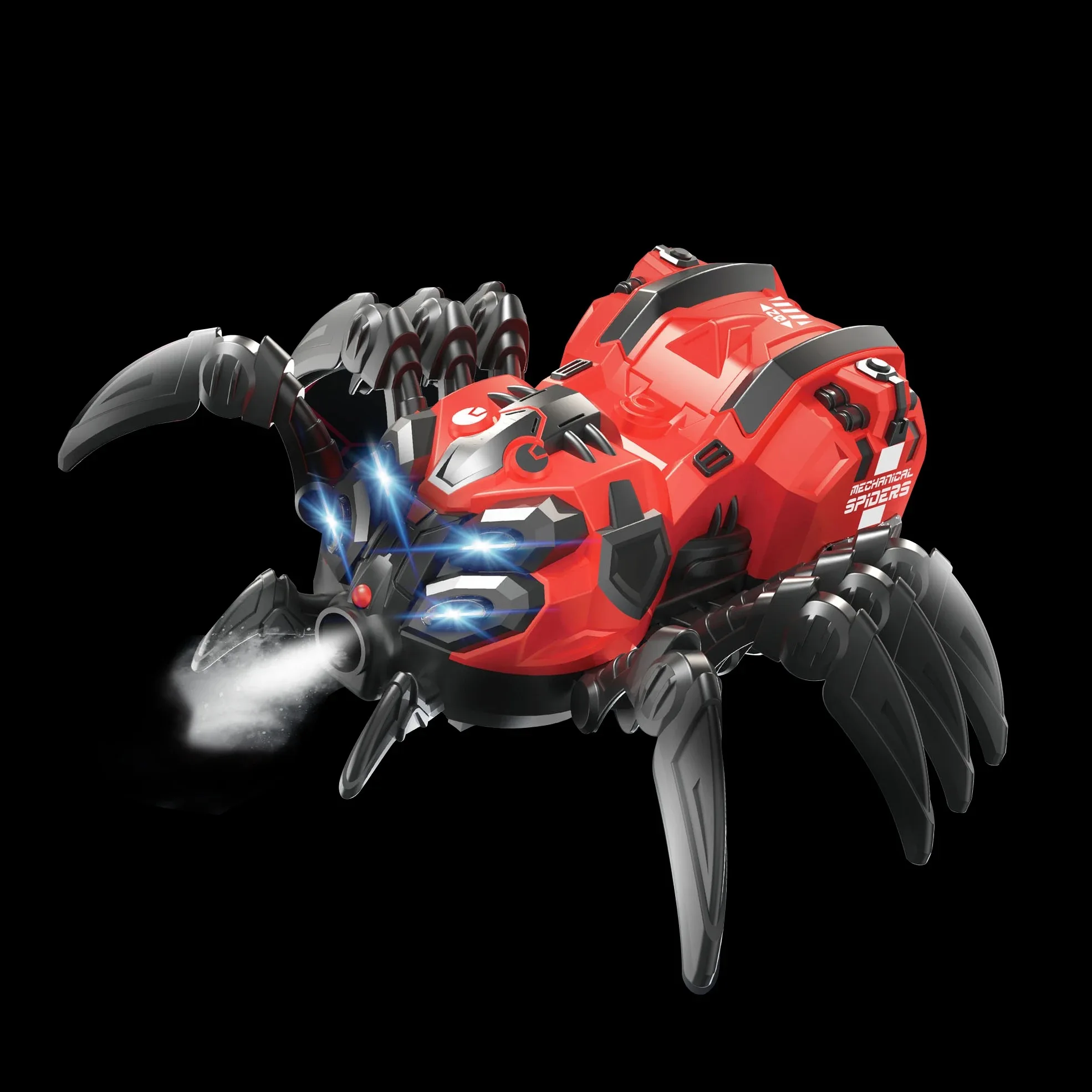 New Simulation Rc Animal Remote Control Spider Toy With Light Music Spray