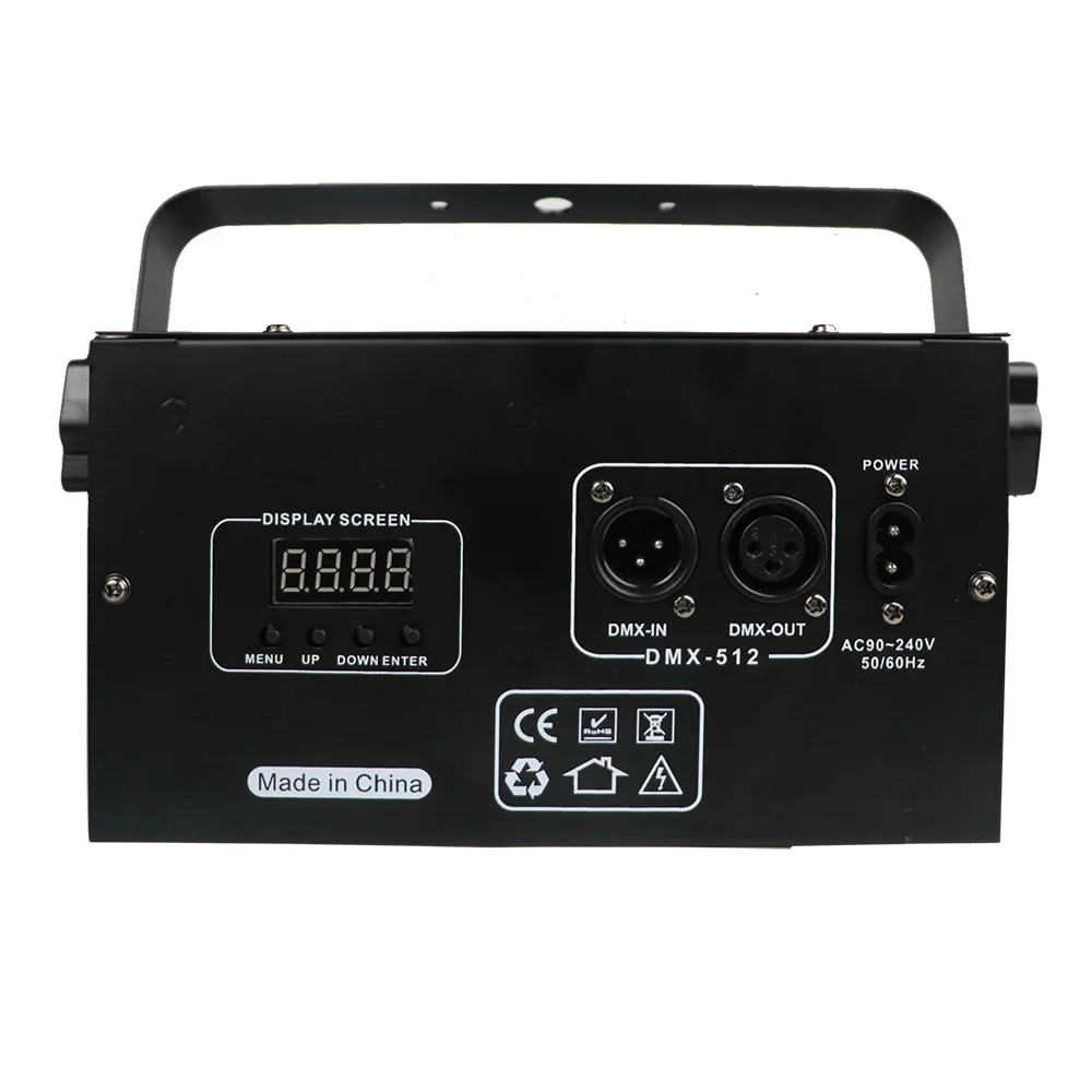 Laser lamp DMX Pattern Projector Party Beam Lights Voice control Lazer Light For Night Club Dance