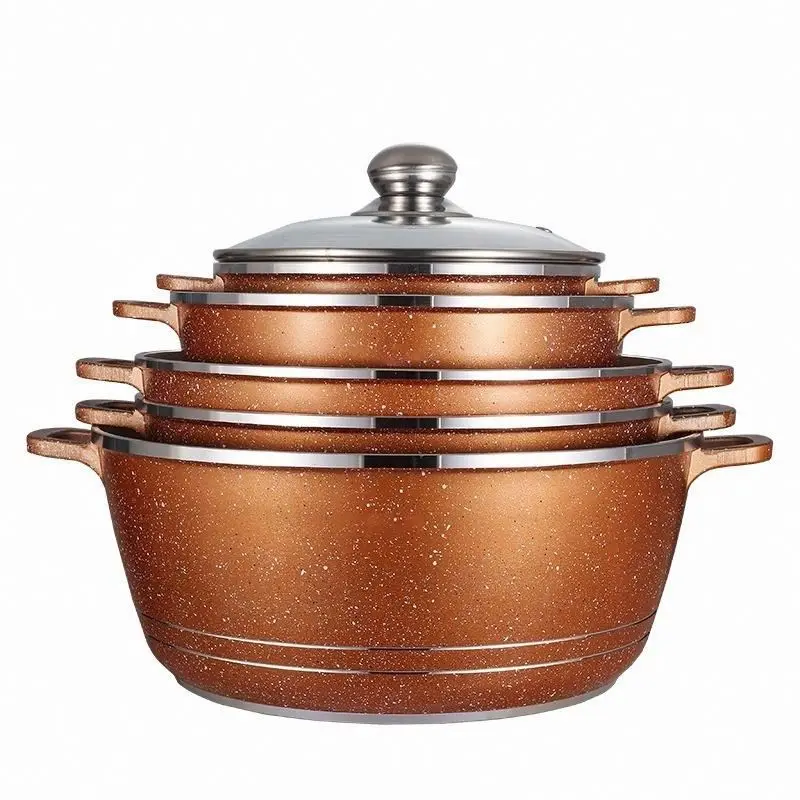 New 2021 life smile cookware non stick with all kinds of colors