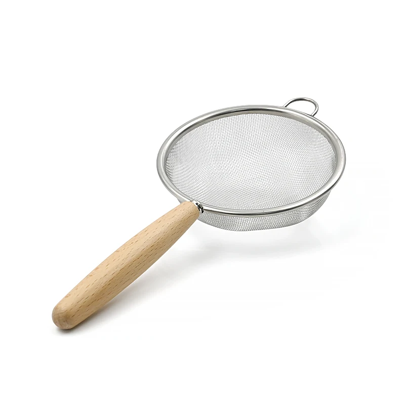 Оптовая продажа 304SS сетчатые ситечко-сетчатые ситечко для дуршлага просеиватель муки из нержавеющей стали