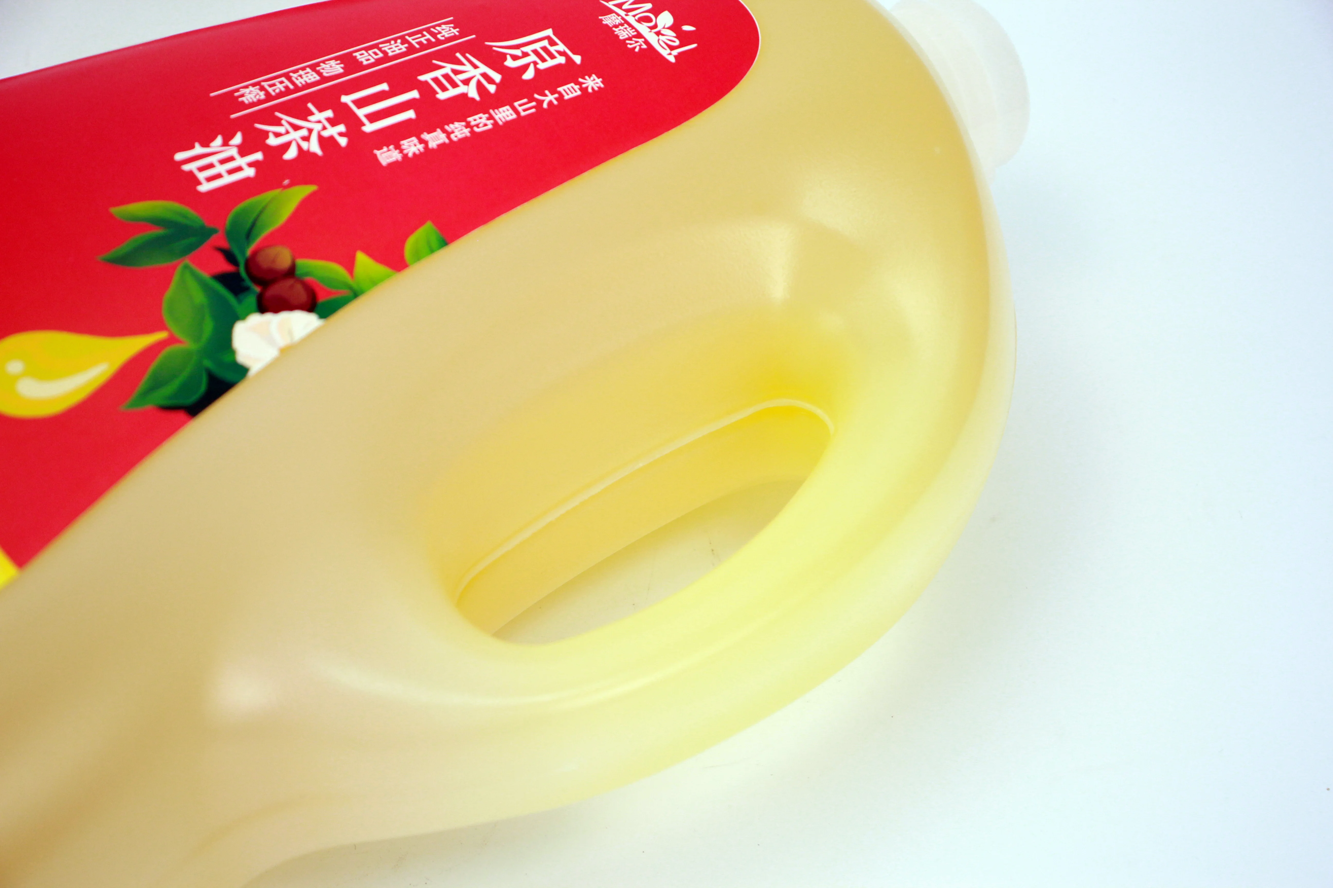 Wholesale Cold Pressed Pure Bottle Golden Glass Packaging Food Camellia Seed Oil