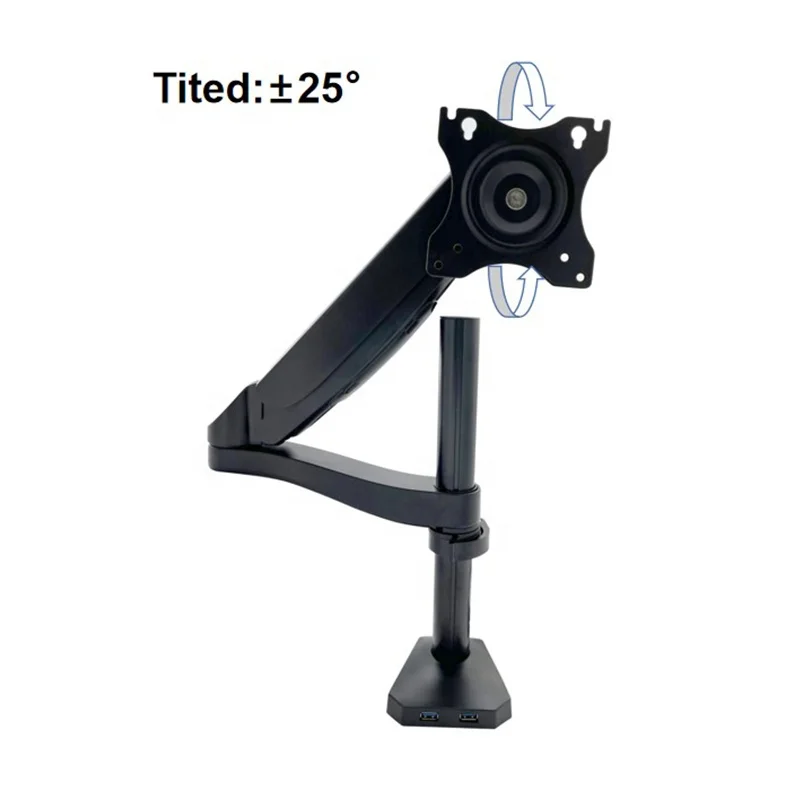 
New Arrival Adjustable Monitor Stand Multi-Screen Aluminum Cheap Monitor Stand Mount 