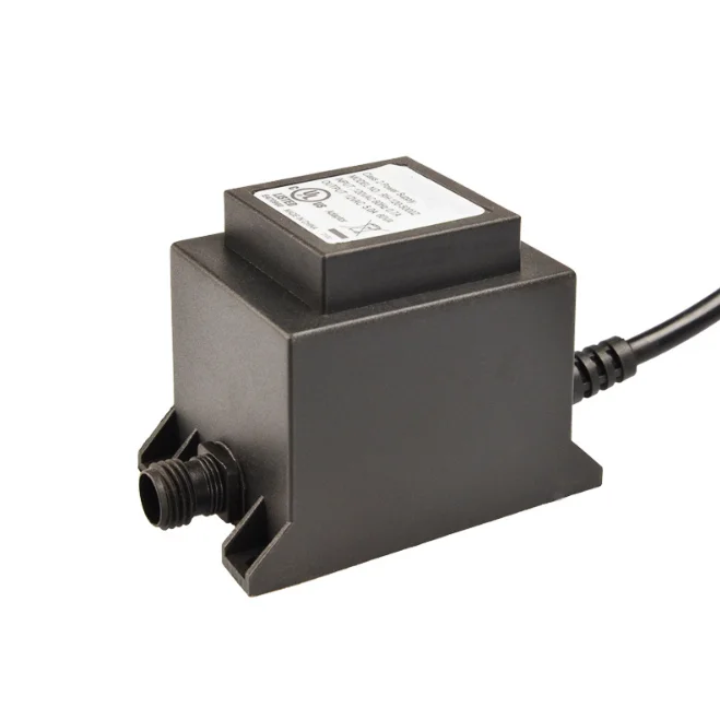 Factory Directly IP-68 24W 60W 100W Waterproof Power Supply Camera Rainproof Transformer Adapter Outdoor LED Lighting