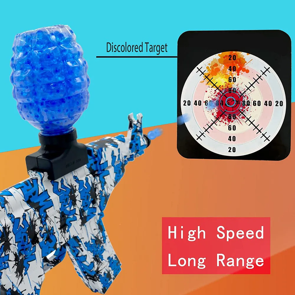 Splatter Ball Gel Blaster JM-X2 Glock Pistos Gun Automatic Manual Model Airsoft Weapon With Water Beads and Goggles