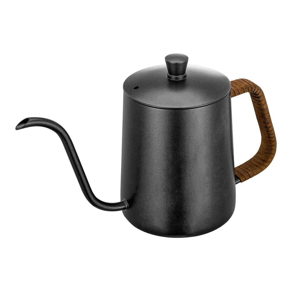 Чайник для кофе и чая Pour Over-чайник с гусиной шеей и оптимальным носиком для приготовления кофе для начинающих