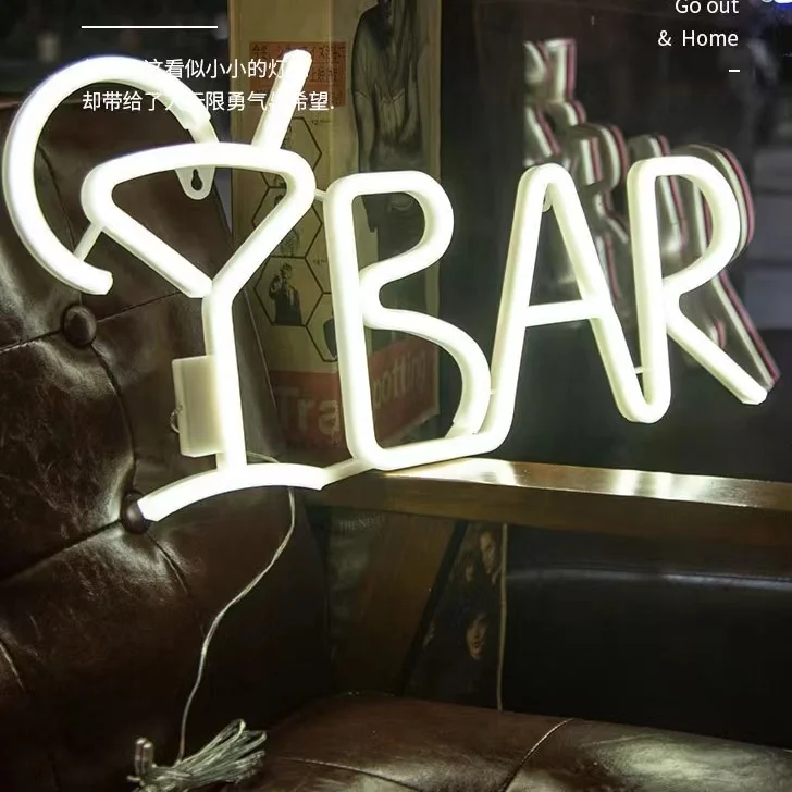 Atmosphere Bar Neon Light Customizationfashion attractive design led str led neon sign bar signs neon sign