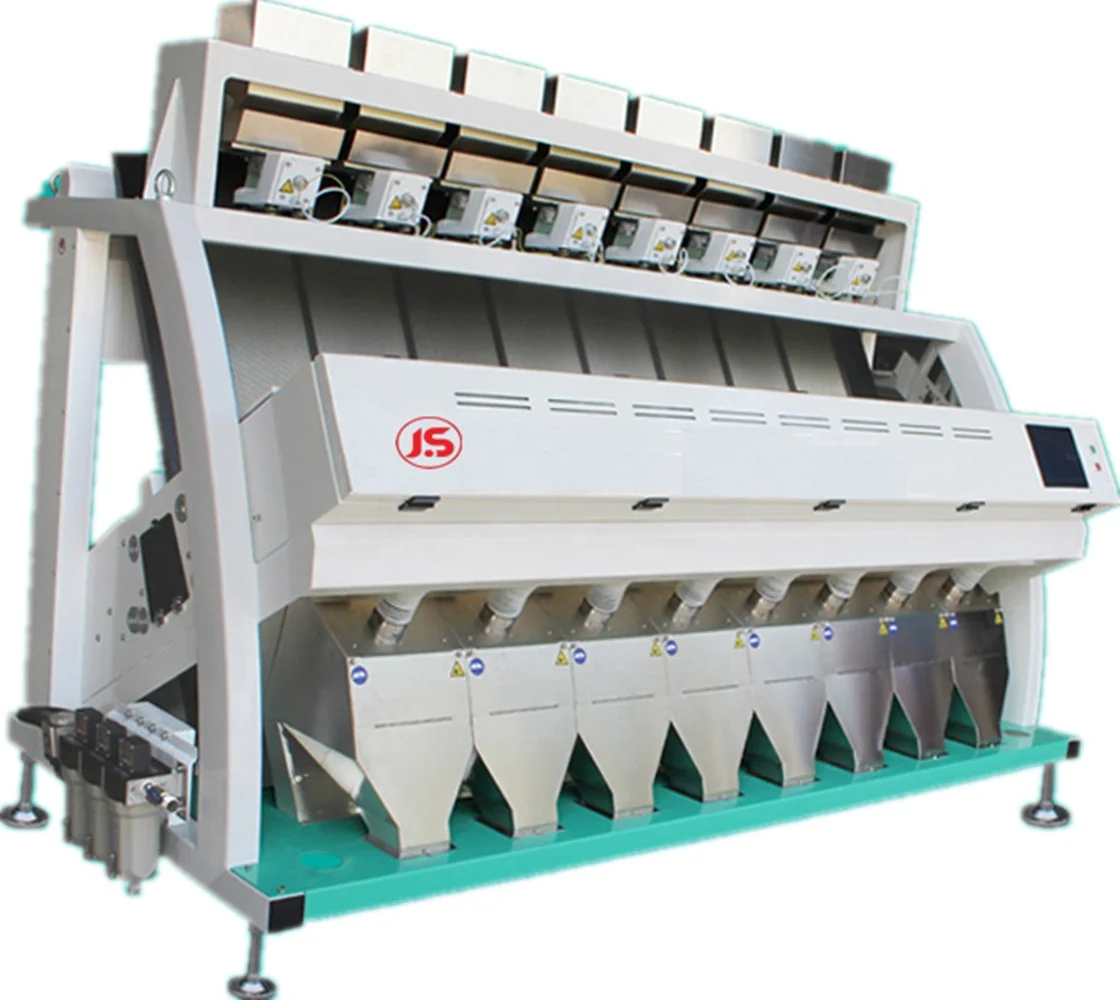 2022 new year 384 channels grains color sorter machine with best quality and best service
