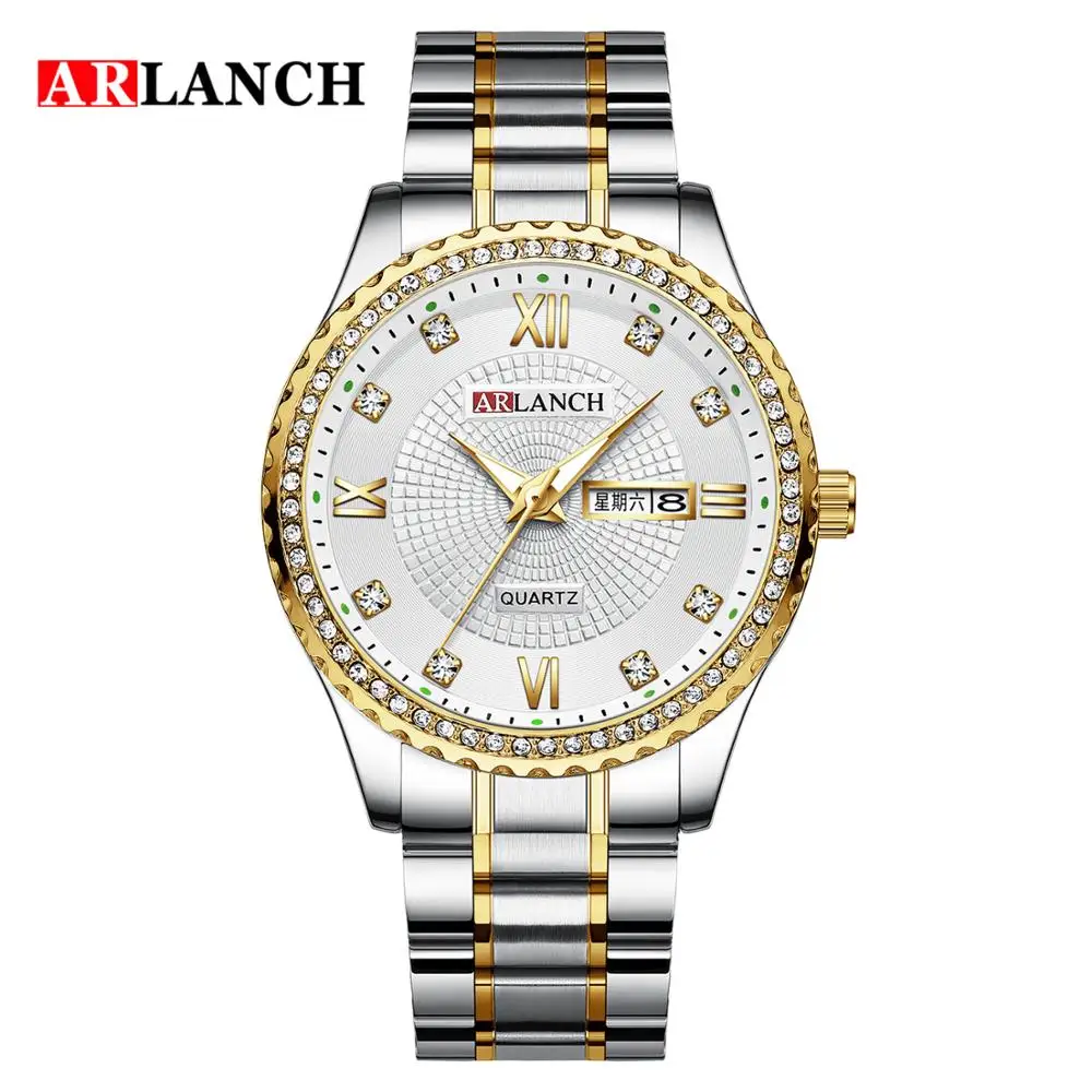 wholesale luxury Water Resistant stainless steel Feature hand wrist waterproof oem classic men watch