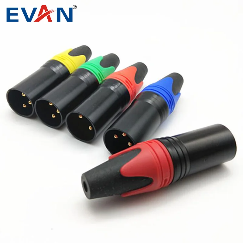 Neutrik Style 3-Pin Male Plug XLR Audio Connector