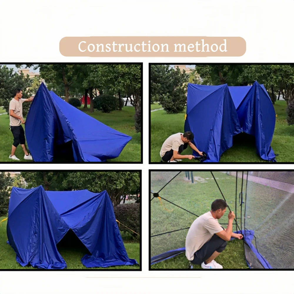 Fashion outdoor waterproof one-way perspective 270 degree photography, quickly set up hunting tent