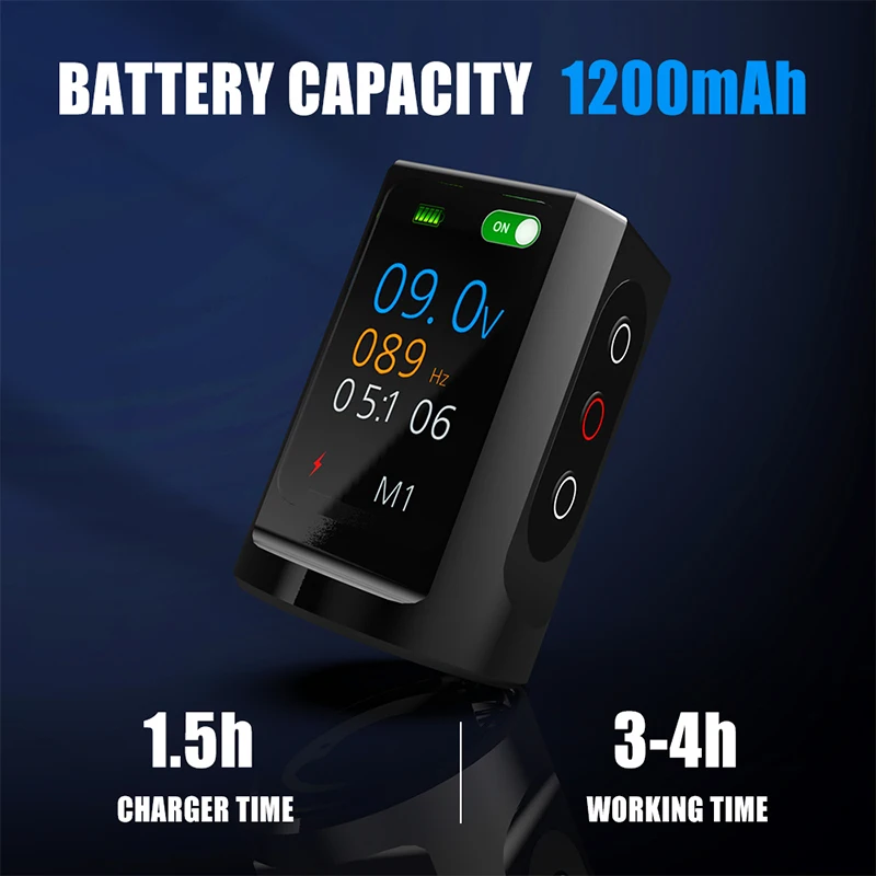 Professional Tattoo Set Wireless Tattoo Battery Pen Set Rotary Tattoo Machine Kit for Body Art