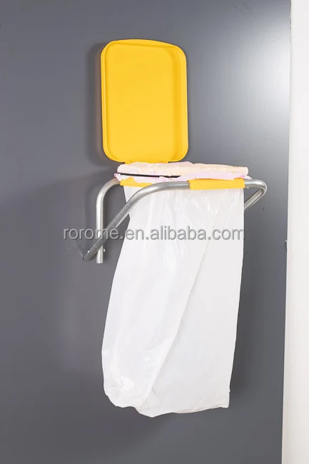 cheap indoor / outdoor metal waste bag holder for home or public area