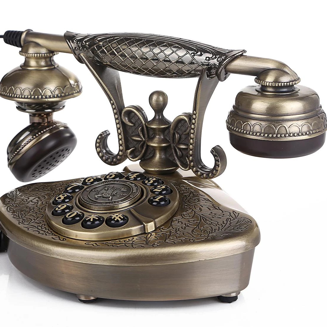 
 Лидер продаж на Amazon, ретро-телефон, проводной стационарный телефон, телефон, напольный телефон, декоративный телефон  