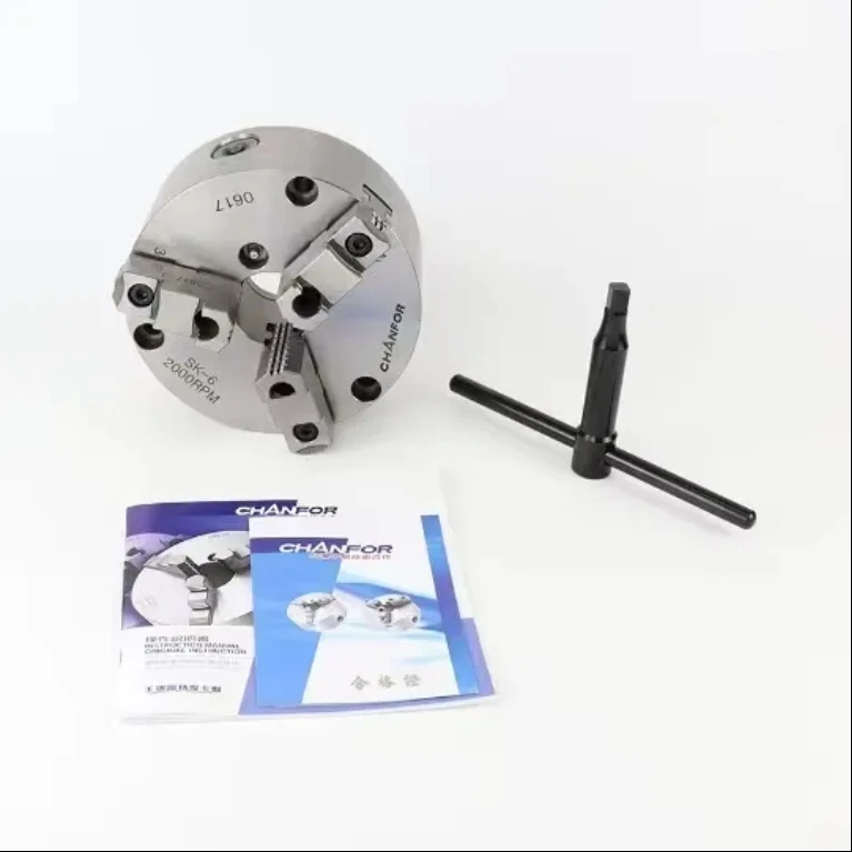OEM High Precision Hydraulic manual lathe chuck  250mm 3 jaw chuck for lathe machine
