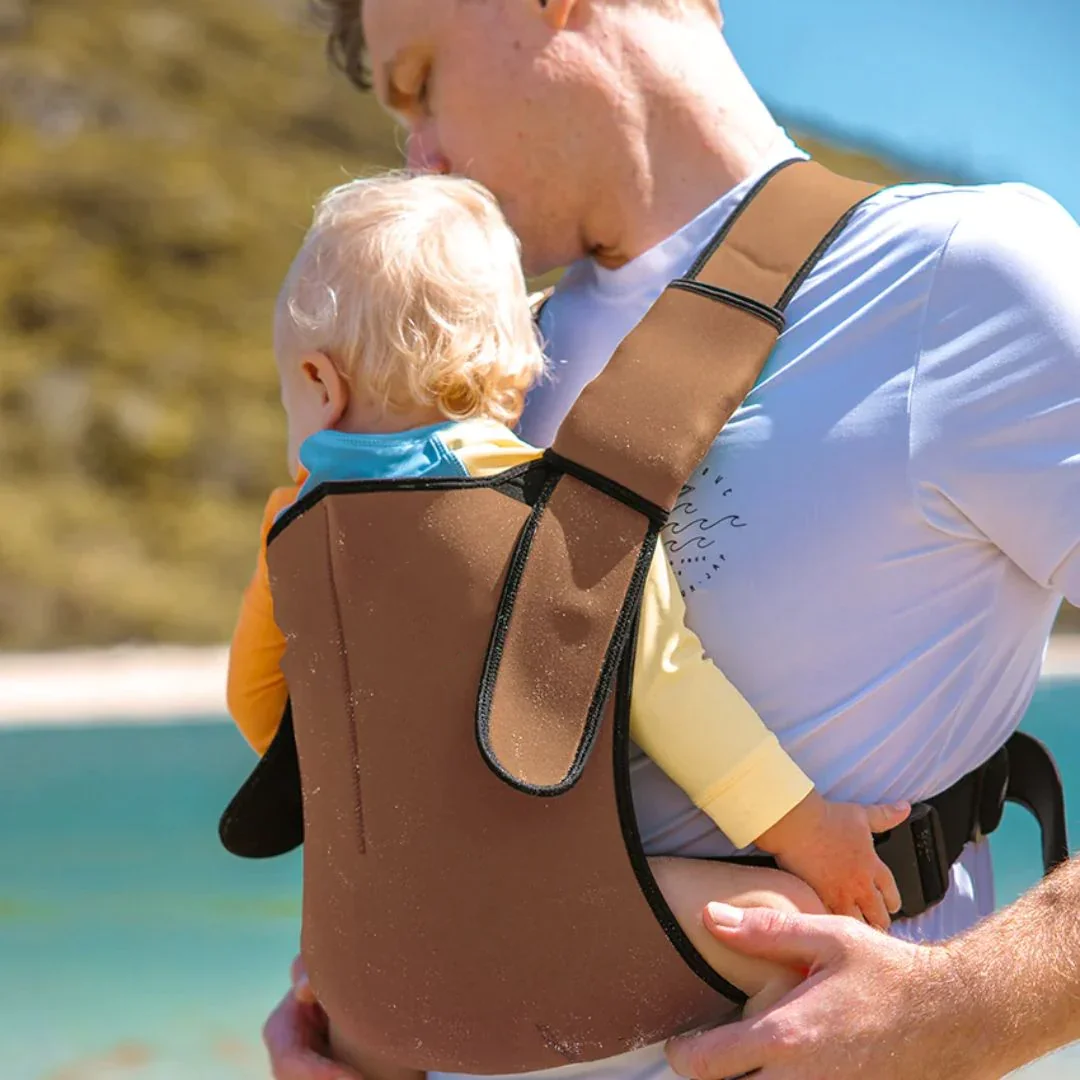 Waterproof Neoprene Baby Carrier Ergonomic Hip Seat Carrier Infant Chest Holder for  Pool Beach Snow