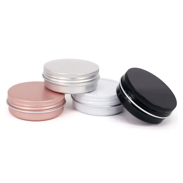 colorful printing metal tins round custom aluminum cans Mini tin box with window