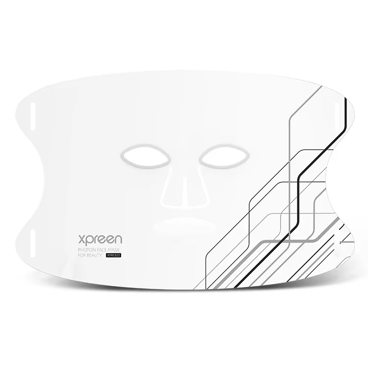 soft silicone  5 mode wearable design with eye protection tray and exclusive controller built-in timer LED face mask