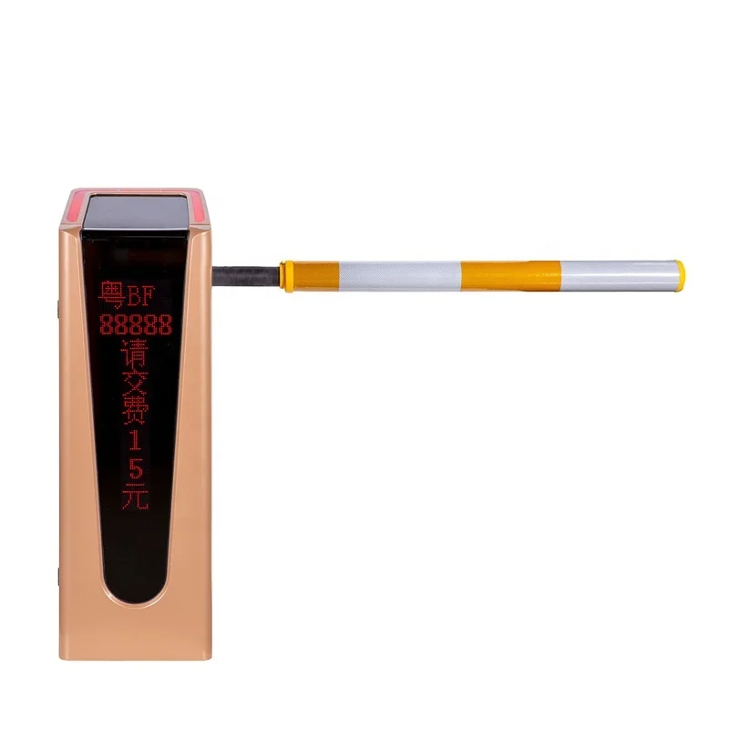 0.6s Boom Barrier DC24V Automatic Barrier Gate for Highway Toll Gate