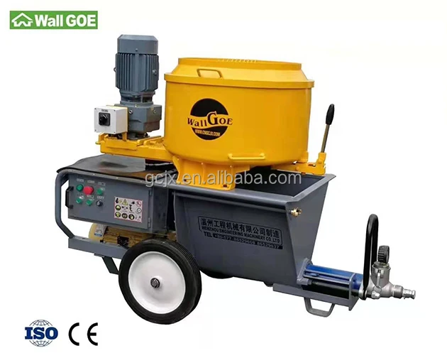 Most popular in UAE JP40-L plaster spray pump cement concrete mortar sprayer plastering machine
