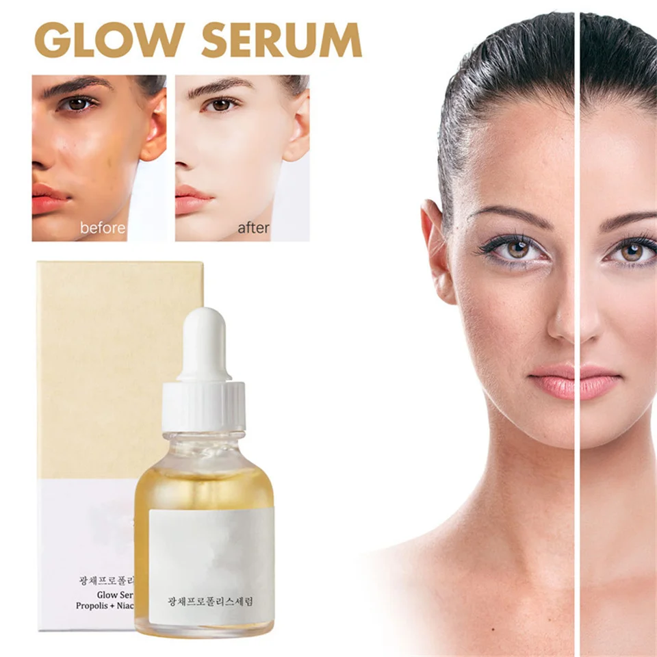 Private brand korean Glow Niacinamide Propolis 30ml Anti aging facial essence facial treatment essence face care
