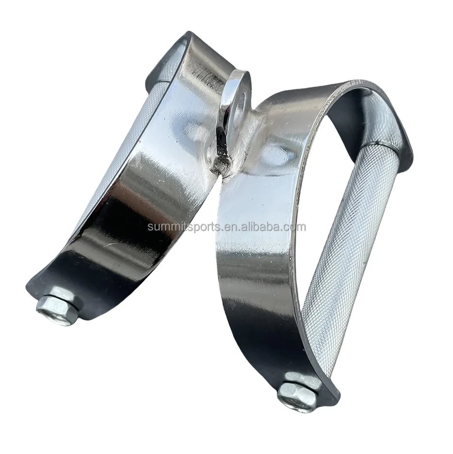 LAT Pulldown Bar Attachment Weightlifting Muscle Exercise Grip Handle D Shaped Lat Pull Down Bar For Workout