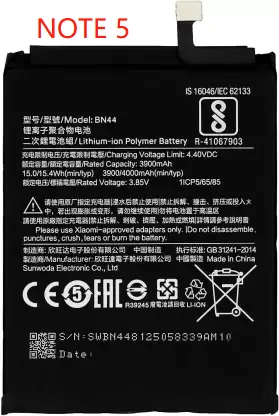 Original Phone Battery For Xiaomi NOTE 10LITE  10 PRO  10 5 3 2  PLAY